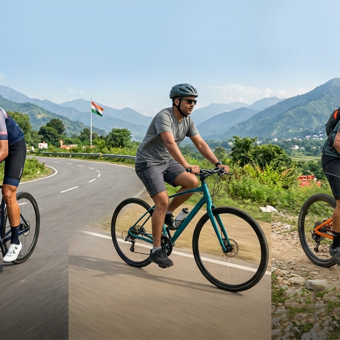 Road Bike vs MTB vs Hybrid Bike: Which Bicycle is Best in India (2026 Guide)