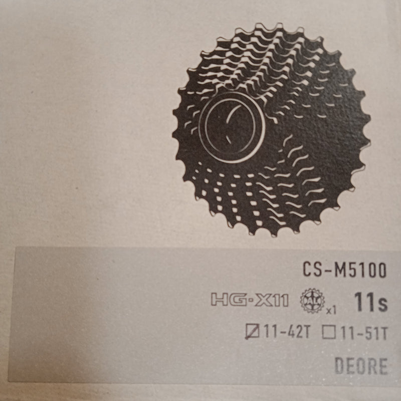 Shimano cassette 11-42 DEORE