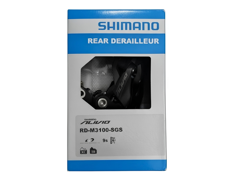 Shimano Alivio Rear Derailleur 9-Speed – RD-M3100-SGS