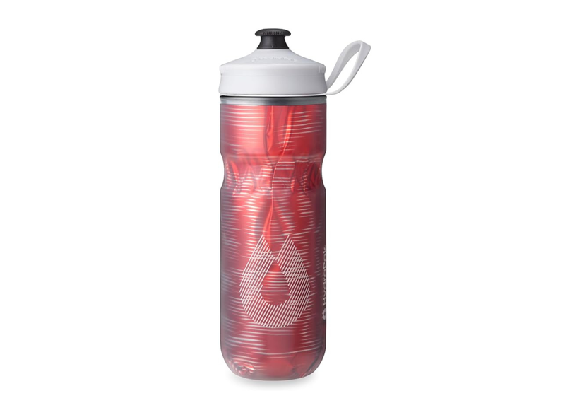 HydraPak Polar Sport Insulated Water Bottle 20oz / 600ml – Pulse Red