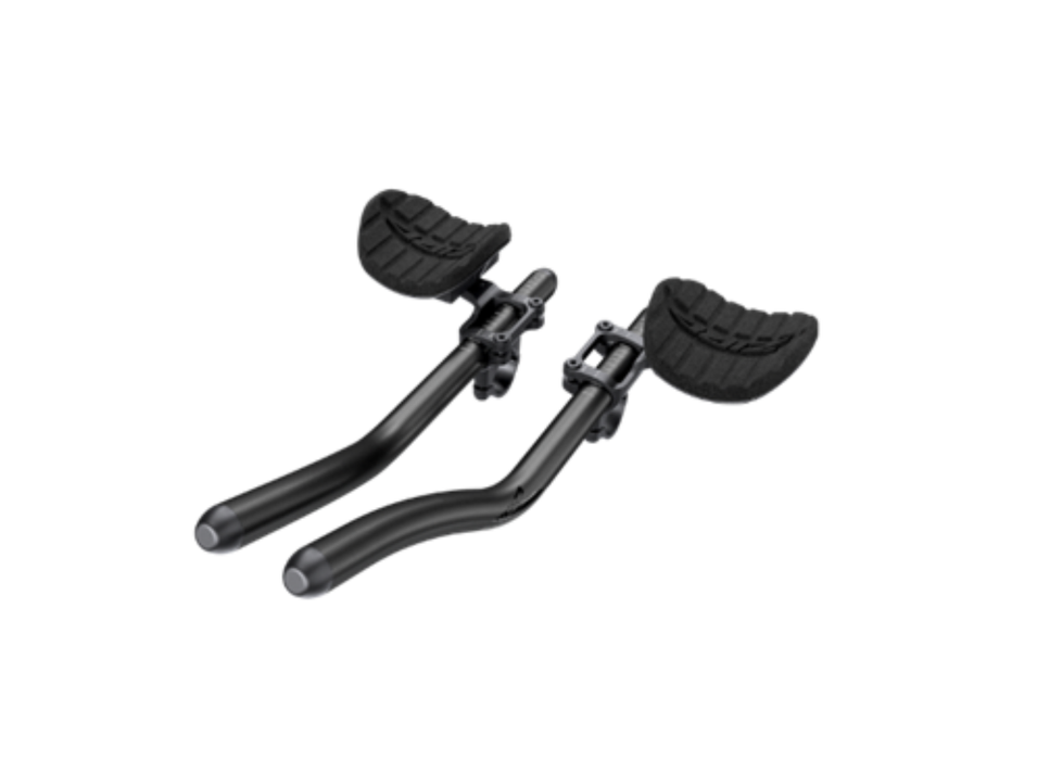 ZIPP Vuka Clip-On High Clamp TT Aero Bar with Vuka Evo 110 Extensions (Alloy)