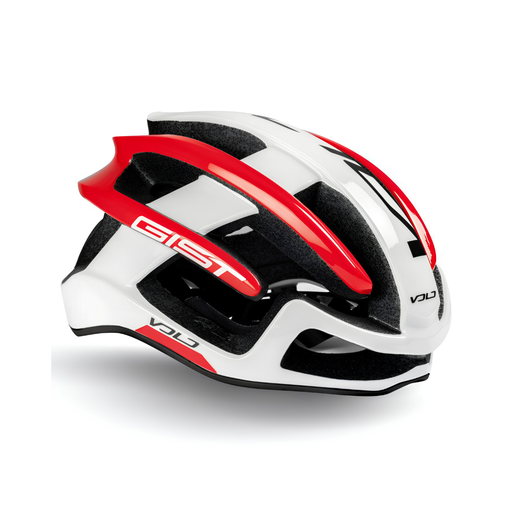 Gist_Volo_Road_Cycling_Helmet_Red_White_front_view