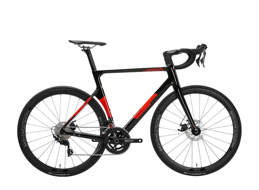 Java Vesuvio carbon road bike Shimano 105 12-speed side view