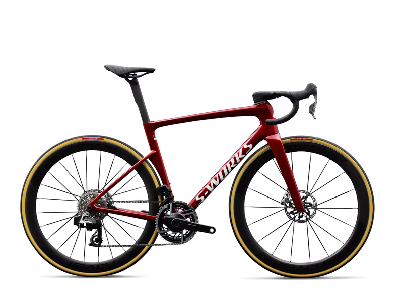 Front view of S-Works Tarmac SL9 SRAM RED AXS carbon road bike – BYK India