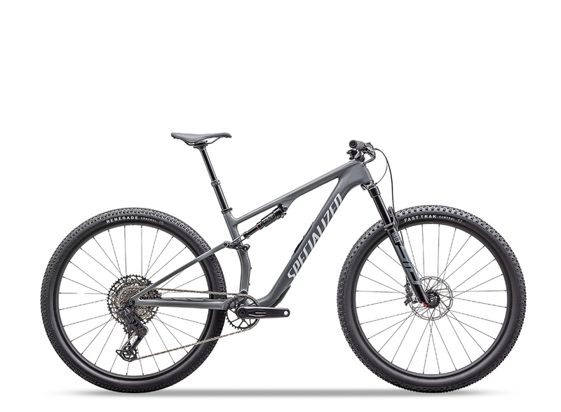Specialized Epic 8 Comp full suspension mountain bike with lightweight carbon frame for XC racing