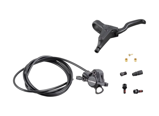 Tektro HD-M276 hydraulic disc brakeset with front and rear brake calipers and levers for mountain and hybrid bikes available at BYK India