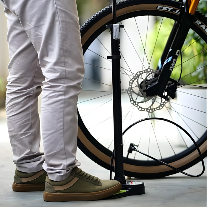 S.V.M Backbone 5000 HIGH Pressure Bicycle Floor Pump