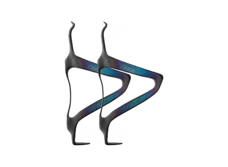 Carbon Water Bottle Cage – Spectrum Reflective (2PCS/Set)