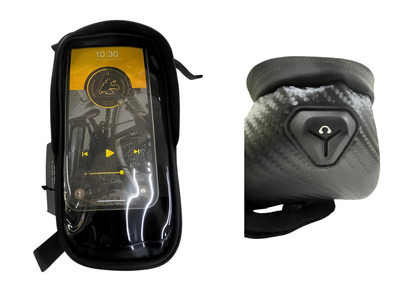 Krutials Top Tube Bag with Mobile Holder