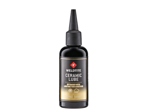 Weldtite Ceramic Bike Chain Lube 100 ml high-performance lubricant for smooth and long-lasting drivetrain protection