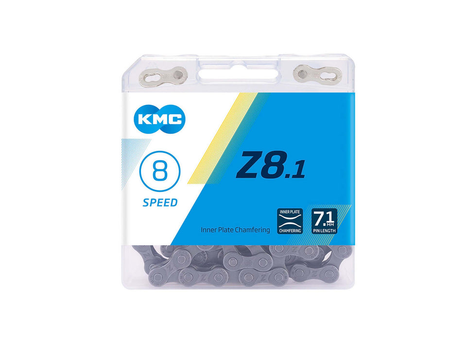 KMC Z8.1 Bicycle Chain – Reliable Performance for 8-Speed Drivetrains