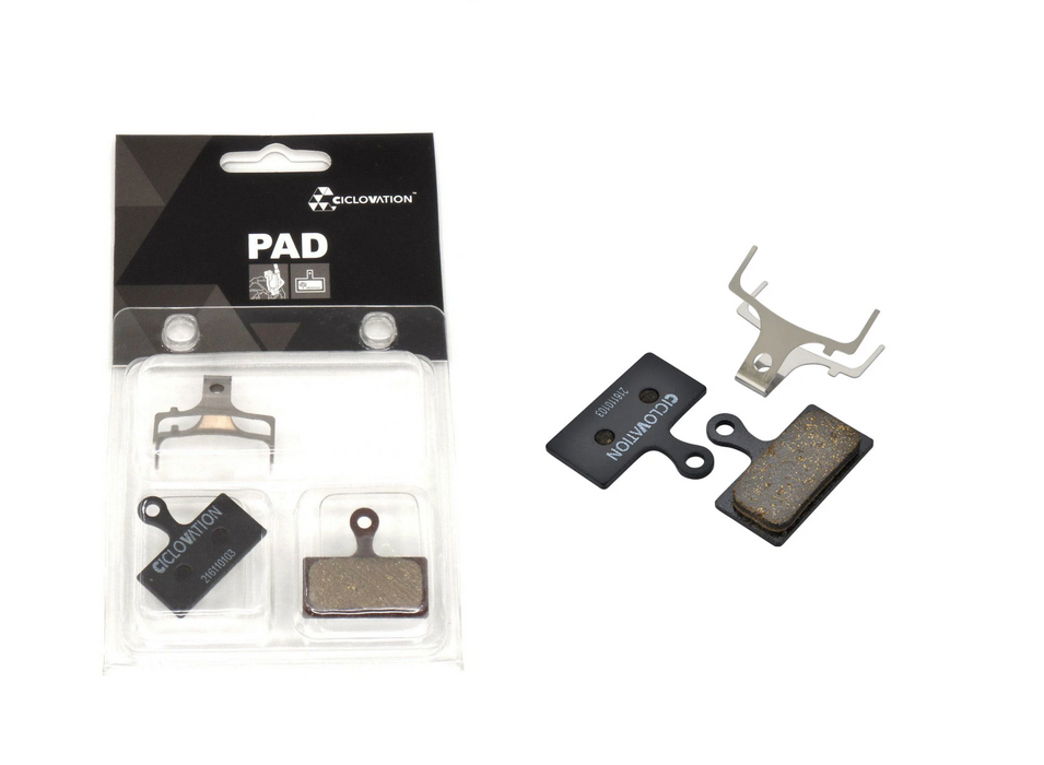 Ciclovation Disc Brake Pads Organic / Steel Backplate