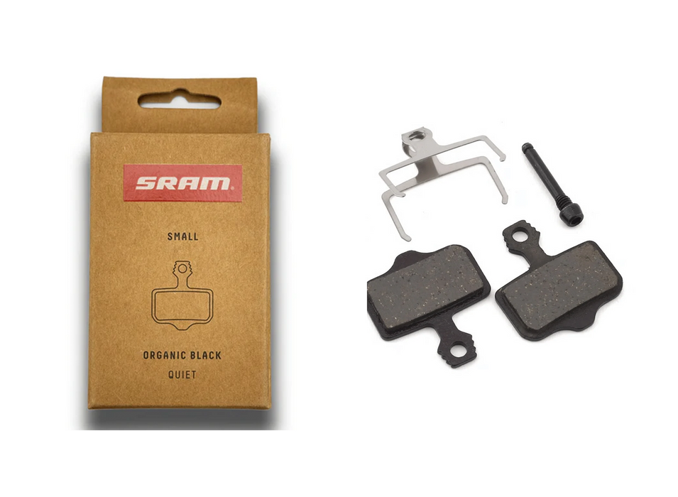 SRAM Disc Brake Pads Small Organic Black Quiet