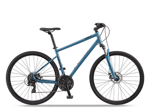 Jamis DXT A3 Dual Sport hybrid bike with lightweight aluminum frame for city commuting and trail riding